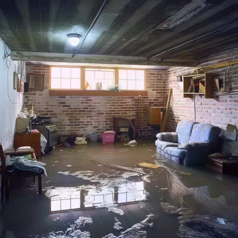 Flooded Basement Cleanup in Pinehurst, TX